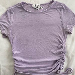 Princess Polly Purple Ruched Top